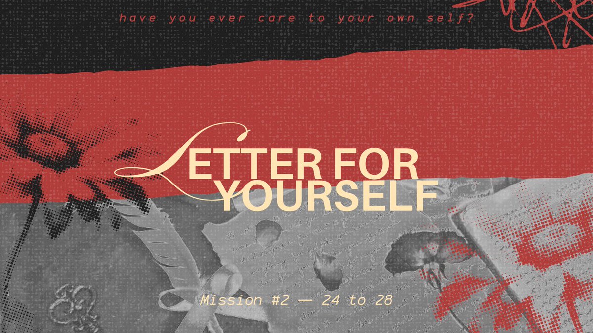 ㅤㅤ
Write something your heart needs to hear. 𝘈 𝘭𝘰𝘷𝘦 𝘯𝘰𝘵𝘦, 𝘢𝘯 𝘢𝘱𝘰𝘭𝘰𝘨𝘺, 𝘢 𝘳𝘦𝘮𝘪𝘯𝘥𝘦𝘳— 𝘢𝘯𝘺𝘵𝘩𝘪𝘯𝘨. Your #2 mission' for your healing ˚⊹♡
ㅤㅤ