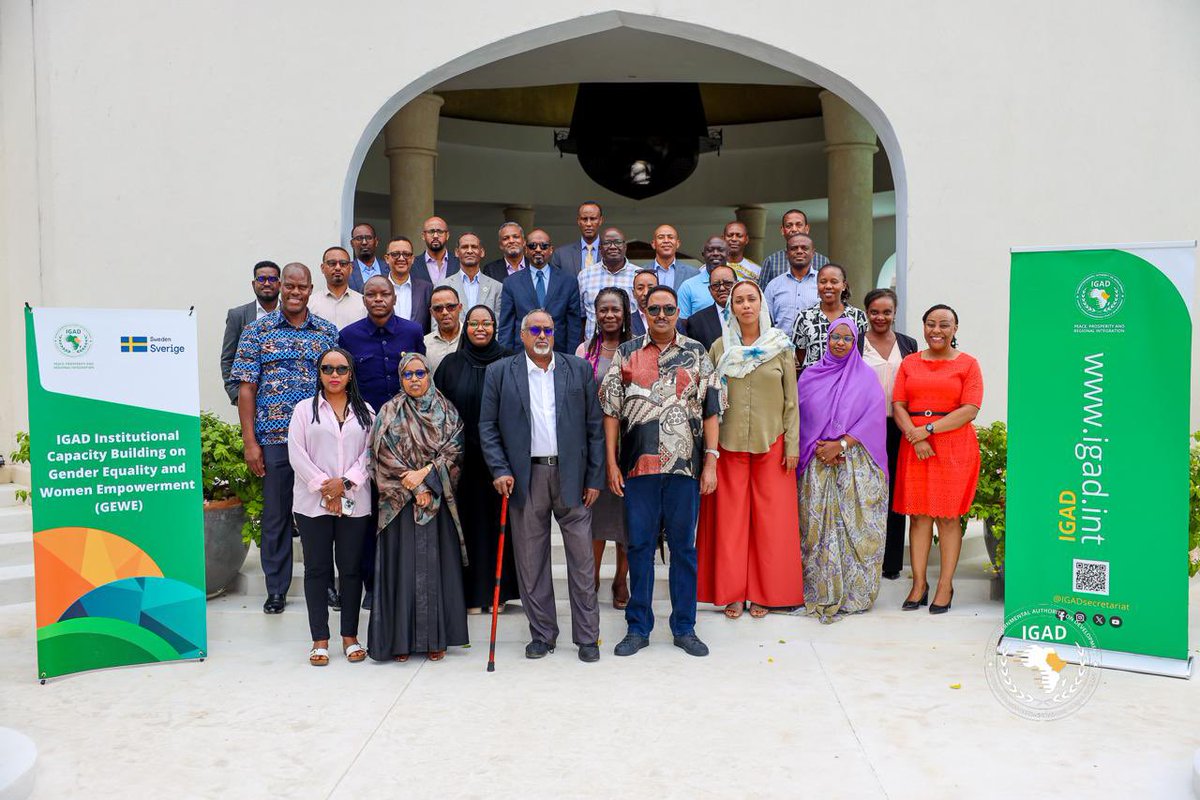 DrWorkneh's tweet image. An organisation is only as strong as its leadership and thrives when everyone feels included and valued. Over the next three days, will have senior management retreat including a Gender Analysis session with IGAD’s Senior Management; a key moment to reflect on our current…
