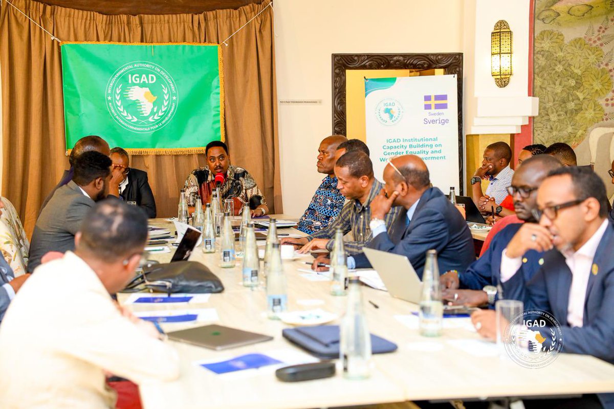 DrWorkneh's tweet image. An organisation is only as strong as its leadership and thrives when everyone feels included and valued. Over the next three days, will have senior management retreat including a Gender Analysis session with IGAD’s Senior Management; a key moment to reflect on our current…