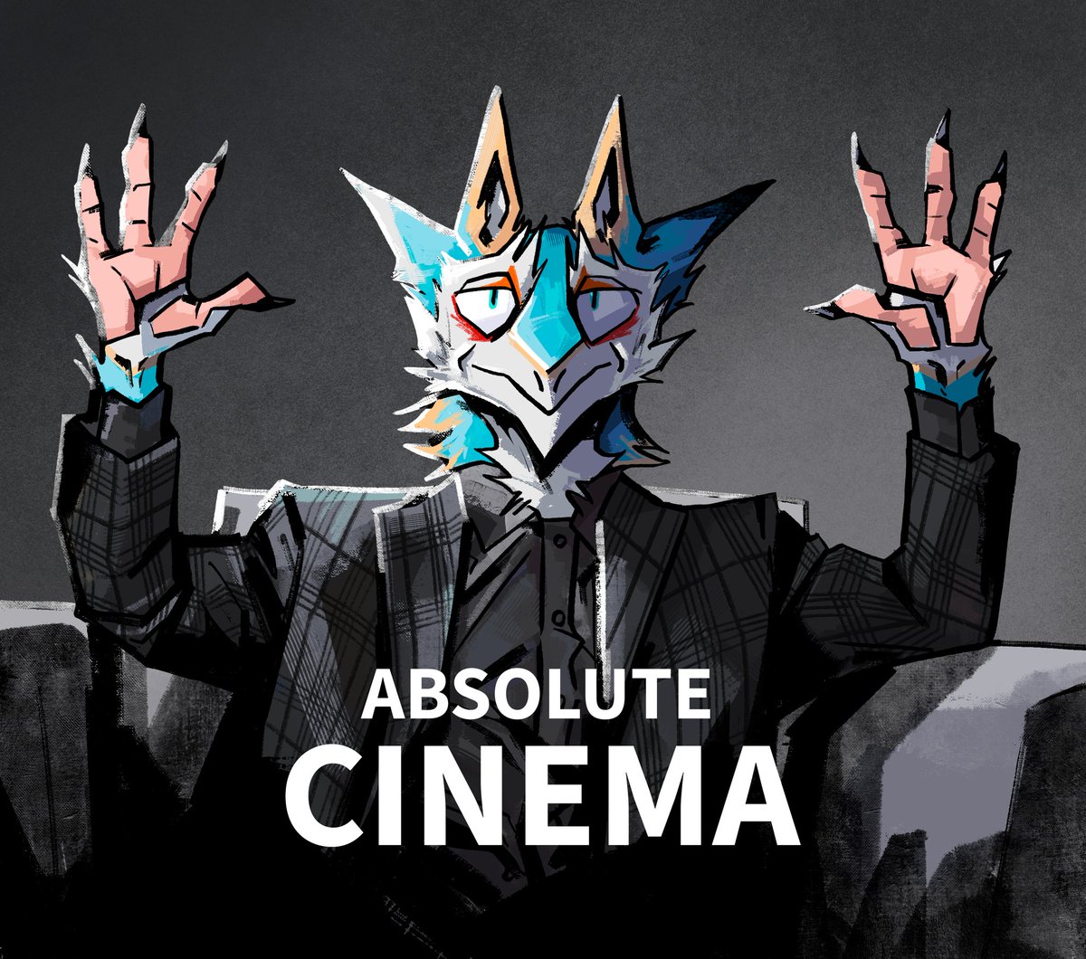 sleepy_muzzle's tweet image. couple of meme commissions
