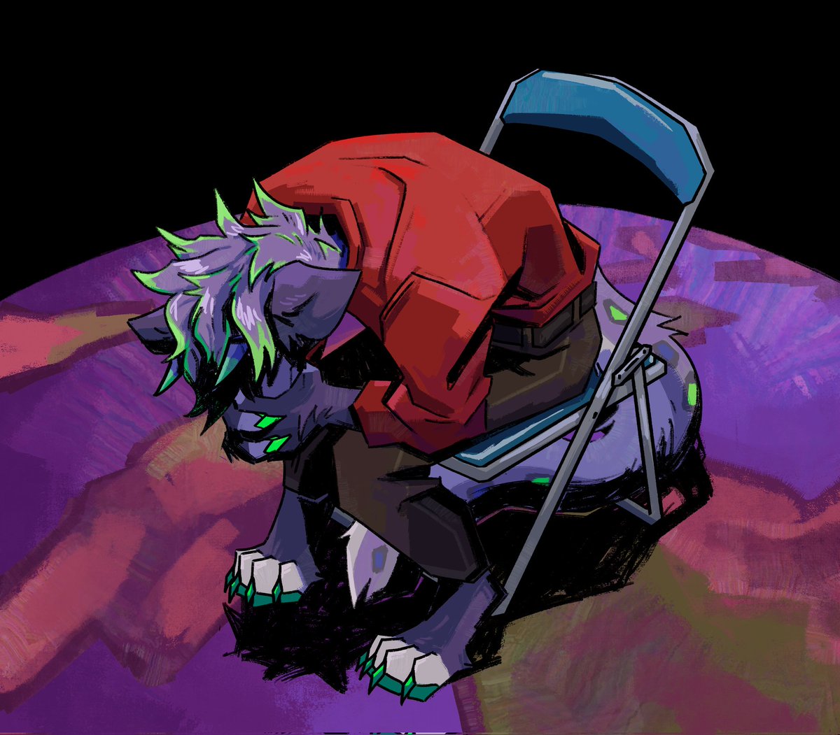 sleepy_muzzle's tweet image. couple of meme commissions