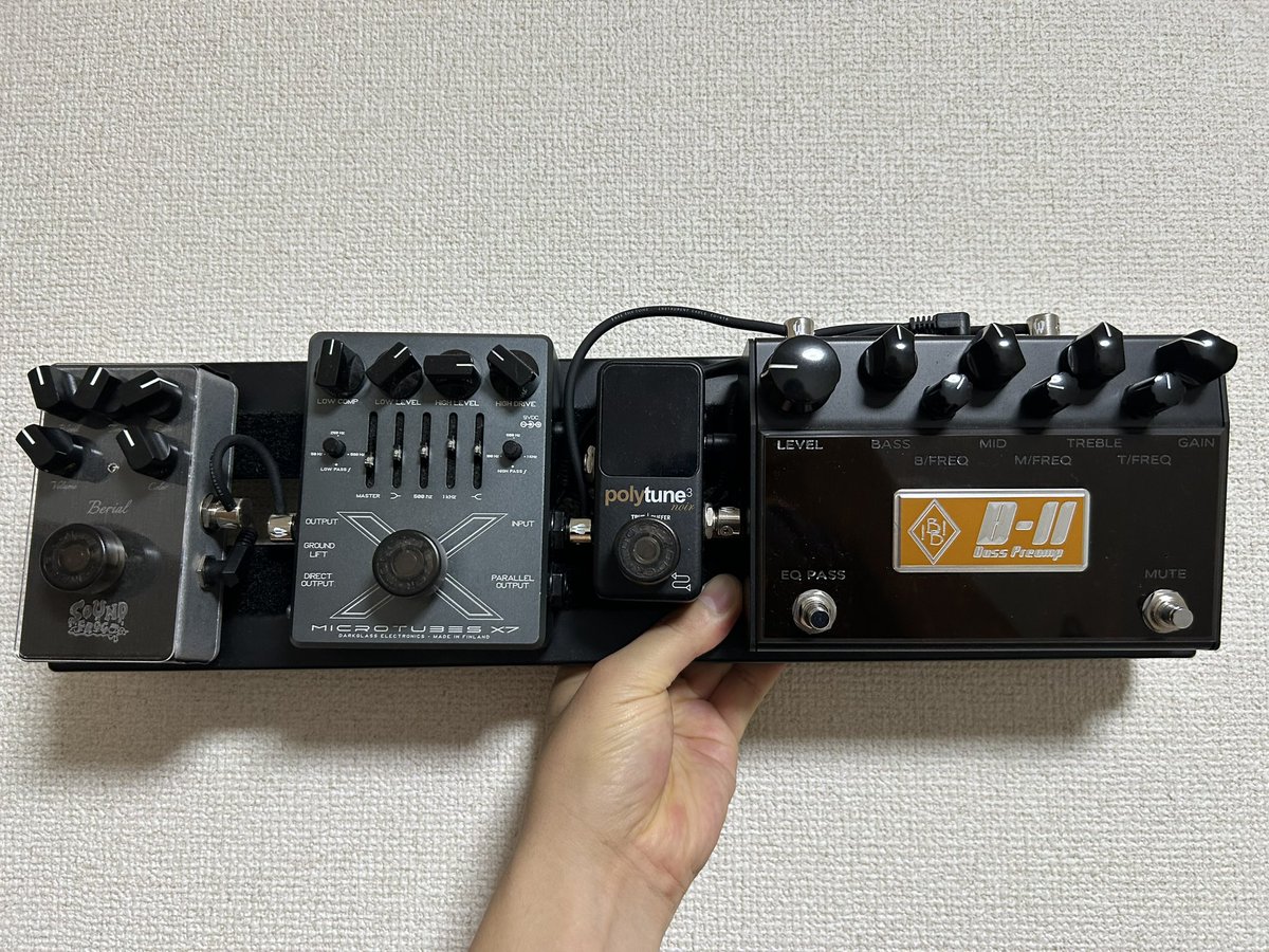 おっ Berial ベースエフェクター BerialS | SOUNDFROG SHOP