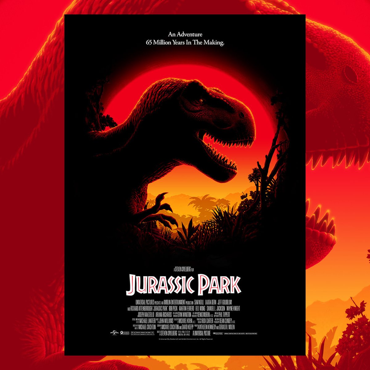 VicePressNews's tweet image. An Adventure 65 Million Years In The Making
Jurassic Park Editions Movie Posters by Florey
Available now at Vice-Press.com/JurassicPark as part of our officially licensed, limited edition JurassicPark Collection