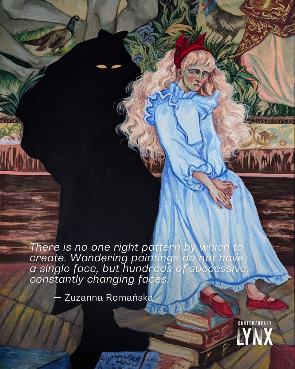 In Romańska’s art, the act of creation is both a personal impulse and a deeply cultural ritual. With a mythic and introspective journey, spanning painting, sound, text, and more, her practice is rooted in the need to tell stories.

Read the interview 👉 shorturl.at/oa0Mn