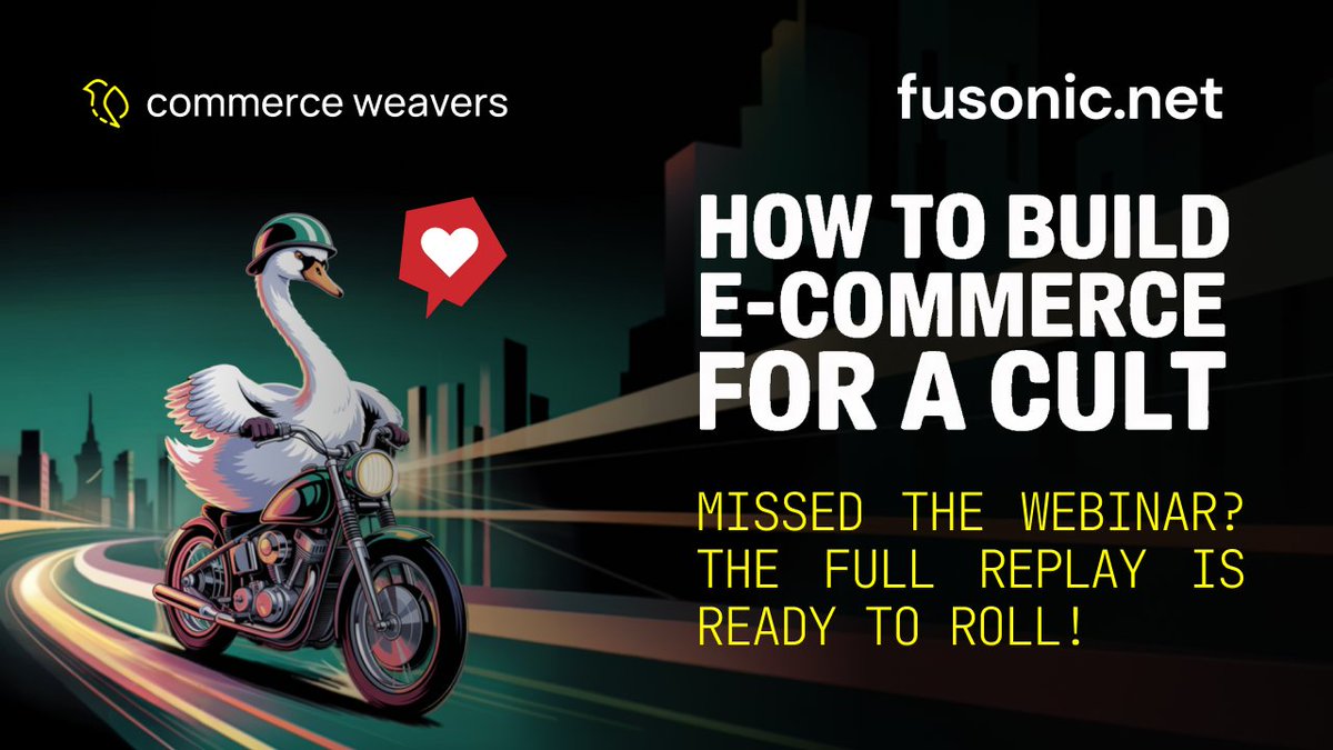 Mateusz Zalewski (@mpzalewski) on Twitter photo The <a href="/CommerceWeavers/">Commerce Weavers</a> x <a href="/fusonic/">fusonic.net</a> x <a href="/mofakult_ch/">Mofakult</a> webinar is live! 🎥
Learn how to build an e-commerce stack with Sylius, Sulu and ERP & PWA
🧨 SSR race conditions
🐛 Async bugs
🧪 1440 tests
💀Sync chaos, decoded
▶️Watch the full tech breakdown:
youtube.com/watch?v=zOhBkh… The <a href="/CommerceWeavers/">Commerce Weavers</a> x <a href="/fusonic/">fusonic.net</a> x <a href="/mofakult_ch/">Mofakult</a> webinar is live! 🎥
Learn how to build an e-commerce stack with Sylius, Sulu and ERP & PWA
🧨 SSR race conditions
🐛 Async bugs
🧪 1440 tests
💀Sync chaos, decoded
▶️Watch the full tech breakdown:
youtube.com/watch?v=zOhBkh…