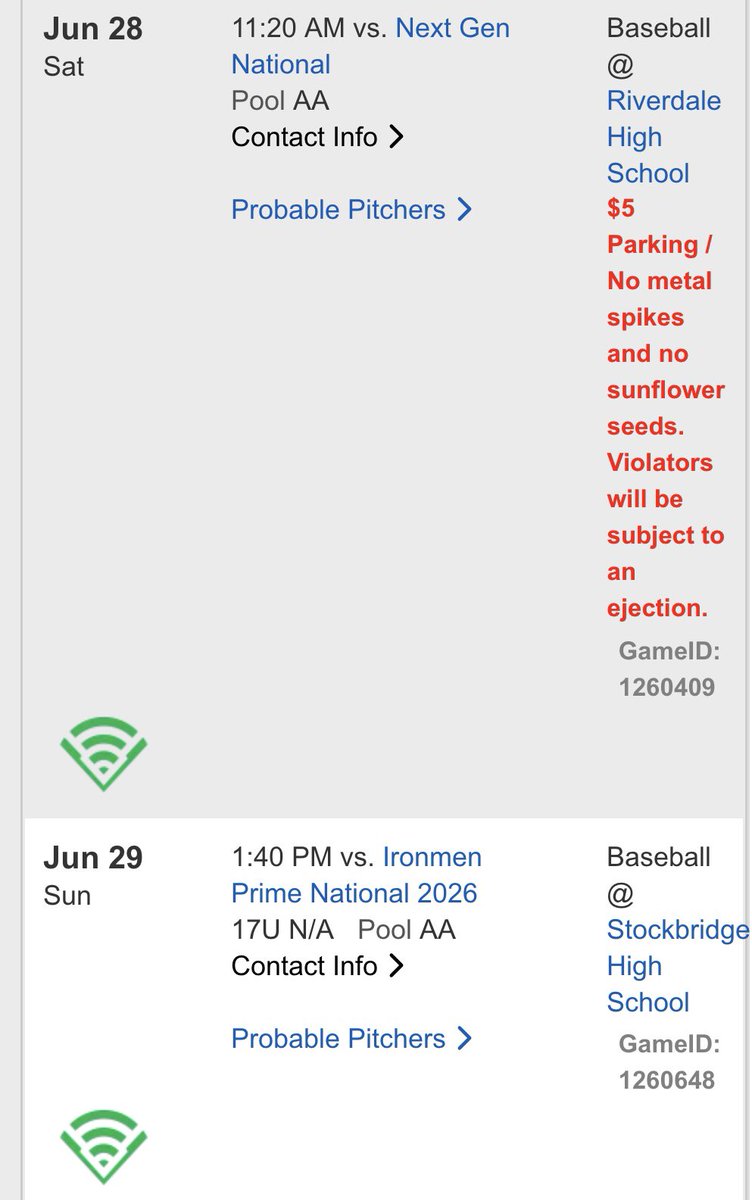 cj_berlingo12's tweet image. Below is my schedule for this week down in Georgia with @TheClubhouseCT