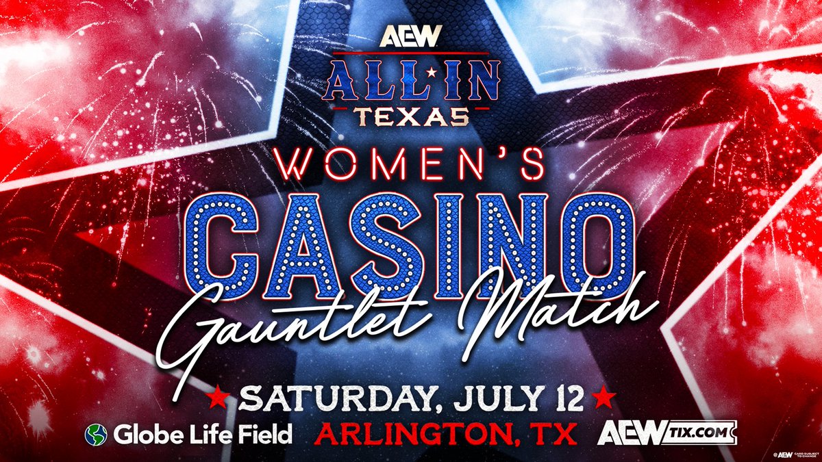 Women's Casino Gauntlet Match Announced for AEW All In
