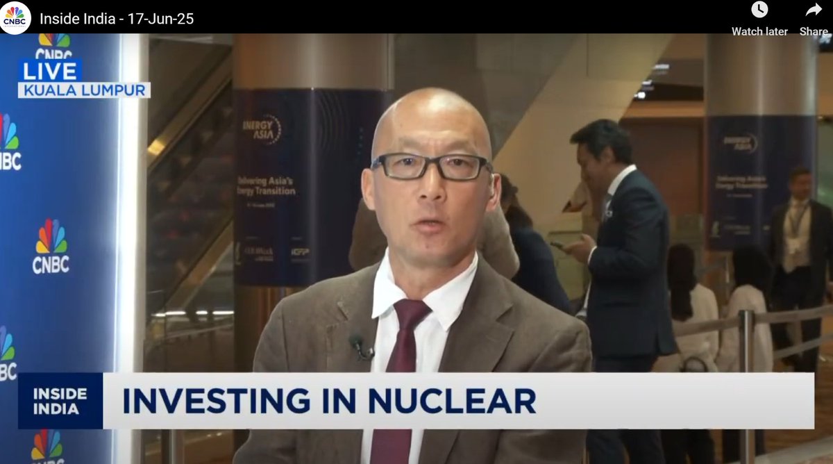 Energy Asia 💫 ⚛️

King Lee, our Head of Policy and Industry Engagement, took the stage at <a href="/EnergyAsia2025/">Energy Asia</a>, in Kuala Lumpur, Malaysia last week - Asia’s premier forum driving thought leadership in the global energy transition.

He spoke in the session “Nuclear Revival in Asia”,