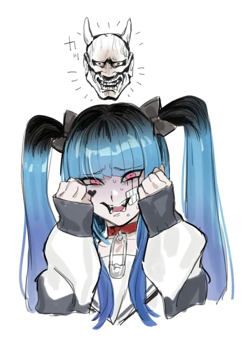 怠美ちゃんは嫌がってるときのおくちが般若めいていてかわいい、そういう事もお伝えしておきまス