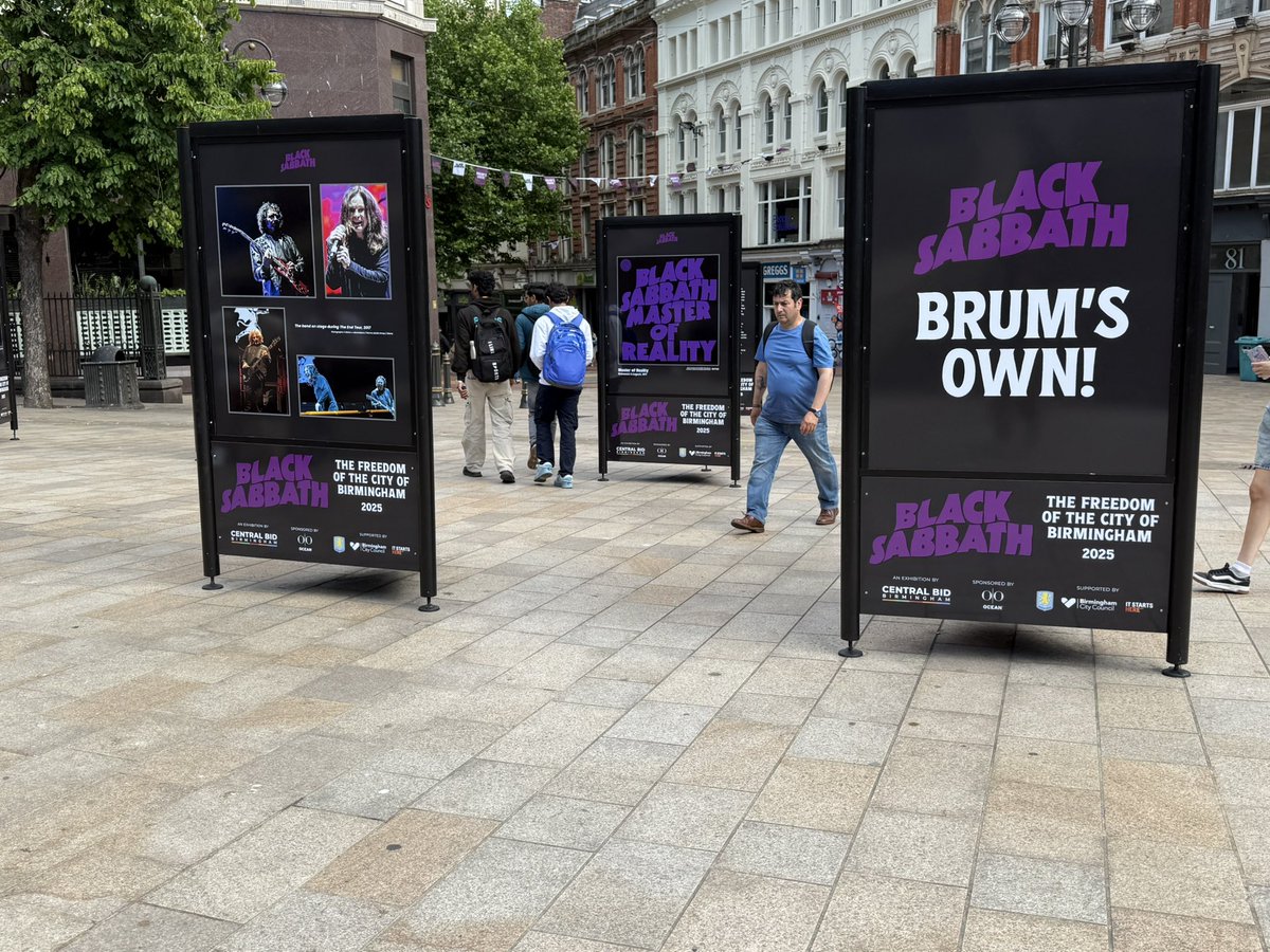 BirminghamMusicArch (@brummusicpics) on Twitter photo And it begins! <a href="/BlackSabbath/">BlackSabbath</a> in rehearsals, <a href="/OzzyOsbourne/">Ozzy Osbourne</a> exhibition launching tomorrow and an outdoor photograpic journey with <a href="/BlackSabbath/">BlackSabbath</a> & murals! A result of people coming together & collaborating. Special thanks to Steve Hewlett <a href="/CentralBIDBham/">Central BID Birmingham</a> for his vision! And it begins! <a href="/BlackSabbath/">BlackSabbath</a> in rehearsals, <a href="/OzzyOsbourne/">Ozzy Osbourne</a> exhibition launching tomorrow and an outdoor photograpic journey with <a href="/BlackSabbath/">BlackSabbath</a> & murals! A result of people coming together & collaborating. Special thanks to Steve Hewlett <a href="/CentralBIDBham/">Central BID Birmingham</a> for his vision!