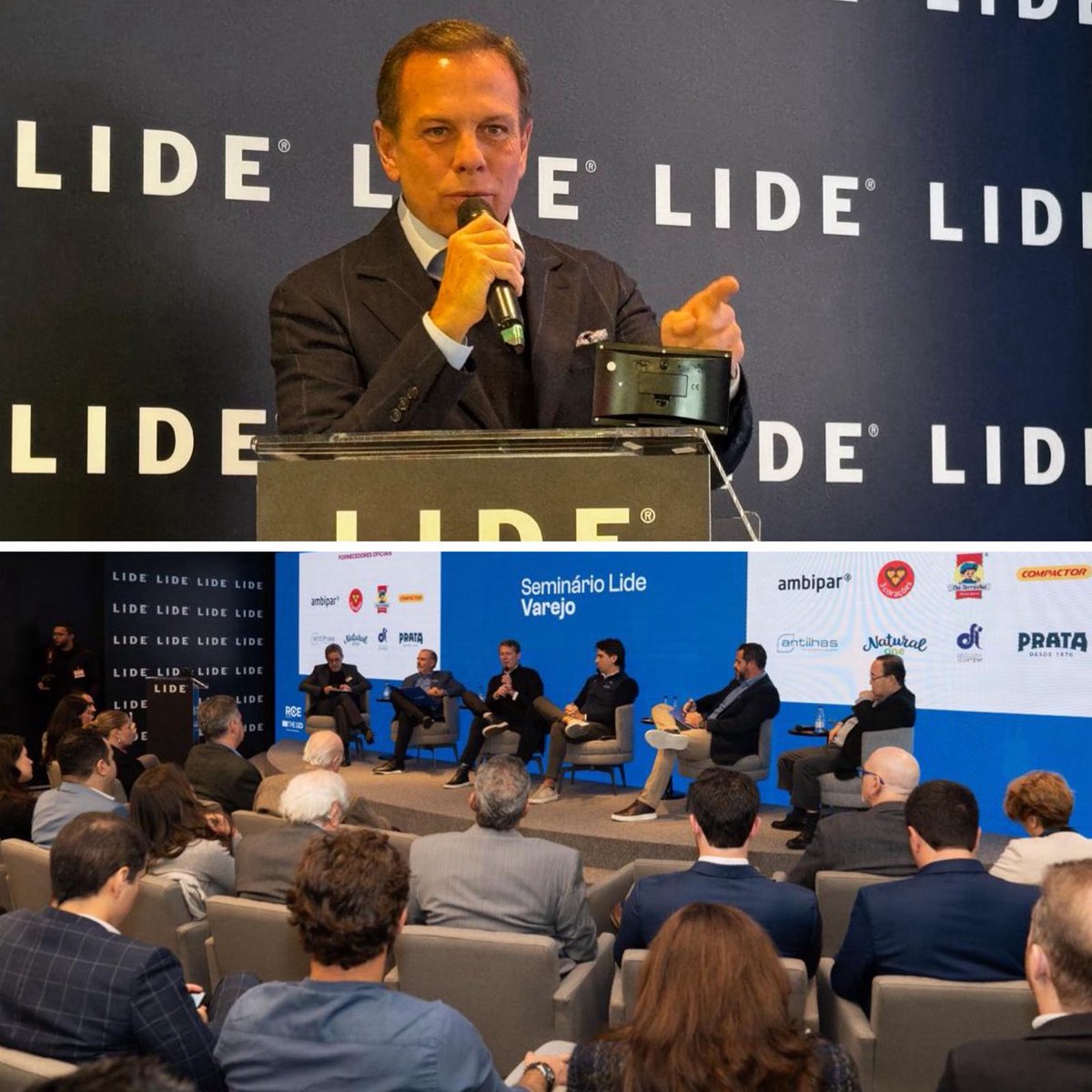 O LIDE promoveu hoje, na Casa LIDE, em São Paulo, o Seminário Varejo, com a presença de grandes lideranças do setor. O encontro debateu os impactos da tecnologia e da Inteligência Artificial no varejo brasileiro e o crescimento de novos modelos de expansão em um mercado cada vez