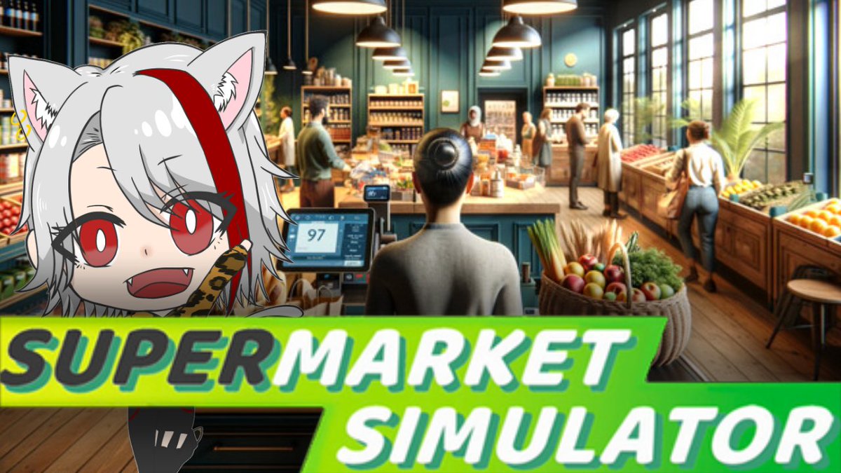 深夜に急に配信するひと。

ほぼ雑談枠ですた！！！

【Supermarket Simulator】ついにこのときが！！【ランクMAX】【猫猫なこ】 youtube.com/live/-xeA8xiJL… <a href="/YouTube/">YouTube</a>より