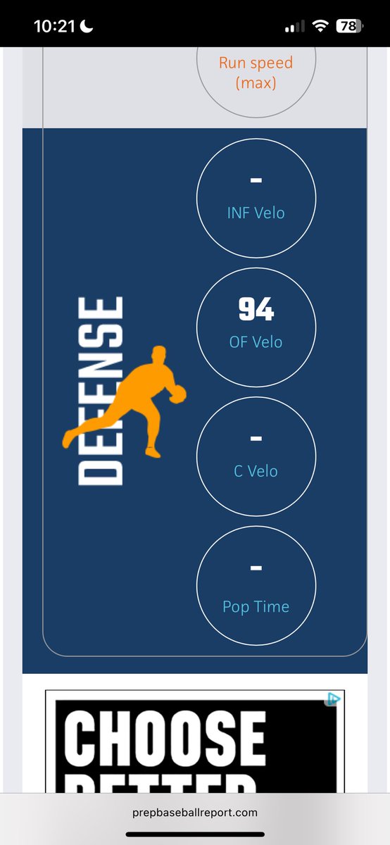evancatess's tweet image. Recently attended the KC Top Prospect Games Showcase, here are some of my numbers from it.

prepbaseballreport.com/profiles/KS/Ev…

@CoachStinnett12 @Cooperstowne_KC @PbrUrban @pbtscouting