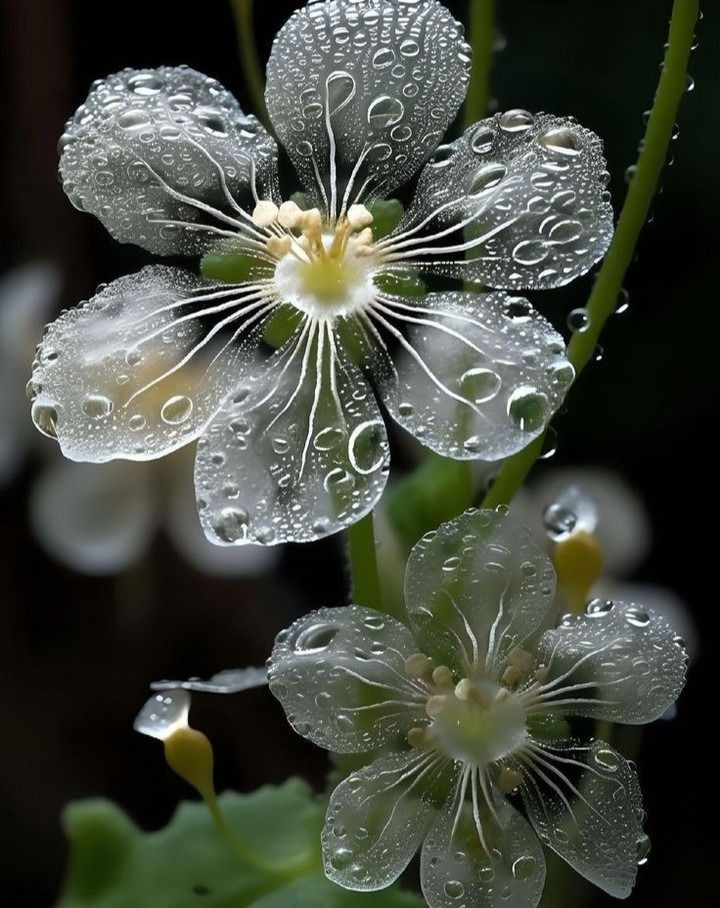 geologyBits's tweet photo. In Geology ✔️ Mineralogy - Botany
#Botany #SkeletonFlower #DiphylleiaGrayi #Nature
🔁 Diphylleia grayi: The Enigmatic Skeleton Flower’s Transparent Secret
▶️ Imagine a flower that transforms into a translucent masterpiece when touched by rain, revealing its delicate veins like a work of natural art.
Meet Diphylleia grayi, the skeleton flower, a botanical marvel that captivates with its ephemeral beauty.
Environment & Cultivation
Diphylleia grayi thrives in the cool, shaded woodlands of Japan, China, and the Appalachian Mountains, where moist, organic-rich soils and dappled light create ideal conditions.
Cultivating this perennial
requires mimicking its native habitat: plant in loamy, well-drained soil under tree canopies, ensuring consistent moisture without waterlogging.
Rhizome division
in early spring is the most reliable propagation method, though its slow growth demands patience.
Botanical Information
Diphylleia grayi, a member of the Berberidaceae family, is a deciduous perennial growing 30–70 cm tall.
Its name, derived from Greek
“di” (two) and “phylleia” (leaves), refers to its paired, umbrella-like foliage.
The plant’s rhizomatous roots
support clumps of large, fuzzy, lobed leaves, topped by clusters of six-petaled white flowers from May to July.
Its defining trait
is the petals’ transformation: when wet, the loose cell structure fills with water, reducing light reflection and turning petals transparent, revealing their skeletal veins.
As they dry
petals revert to opaque white due to air bubbles reforming.
After flowering
it produces cobalt-blue berries with a powdery coating.
Native to high-altitude
moist forests, it prefers USDA zones 4–9 and requires shade to avoid petal scorching.
Its slow growth
and sensitivity to drought make it a challenging but rewarding addition to shade gardens.
▶️ Interesting Fact
The skeleton flower’s transparency is not due to pigment loss but a unique cell structure that alters light reflection when wet, a rare adaptation that has made it a symbol of impermanence and resilience in Japanese culture, often featured in ikebana and hanami traditions.
Have you ever seen Diphylleia grayi’s magical transformation in person, or do you grow it in your garden?
🔁 Like & Share your experiences or other unique plants that fascinate you!
🎞️ Diphylleia grayi -The skeleton Flower
https://t.co/DAfo1YG9mc