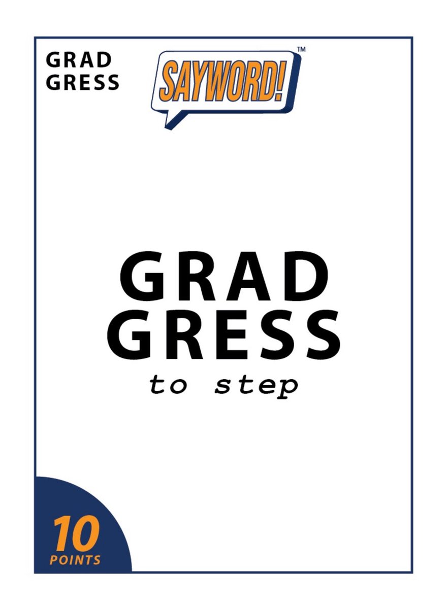 saywordgame's tweet image. 1) Comment with a word containing 2 or more of the word chunks on the cards. The more cards you use, the higher the score!
2) Tag the next player. No tag-backs. No repeats!
3) For a chance to win a free copy of SAYWORD! , like, follow, and repost! (Previous winners also…