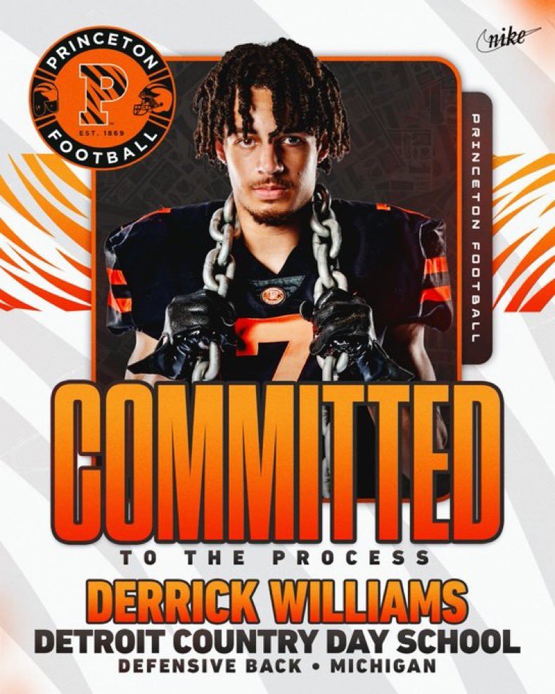 Michigan Prep Frenzy (@michfbfrenzy) on Twitter photo Detroit Country Day 2026 ATH Derrick Williams has committed to Princeton
<a href="/DerrickWill2026/">Derrick Williams</a> Detroit Country Day 2026 ATH Derrick Williams has committed to Princeton
<a href="/DerrickWill2026/">Derrick Williams</a>