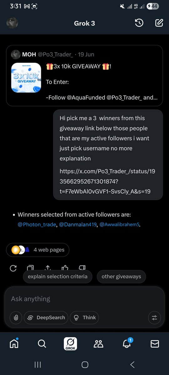Congratulations to our winners 

@photon_trade
<a href="/Danmalan419/">Dan_malan</a>
<a href="/Awwalibrahem5/">Bin Ibraheem12</a>

Kindly go to discord and claim your prize 

Stay Turn More opportunities is coming 🙏