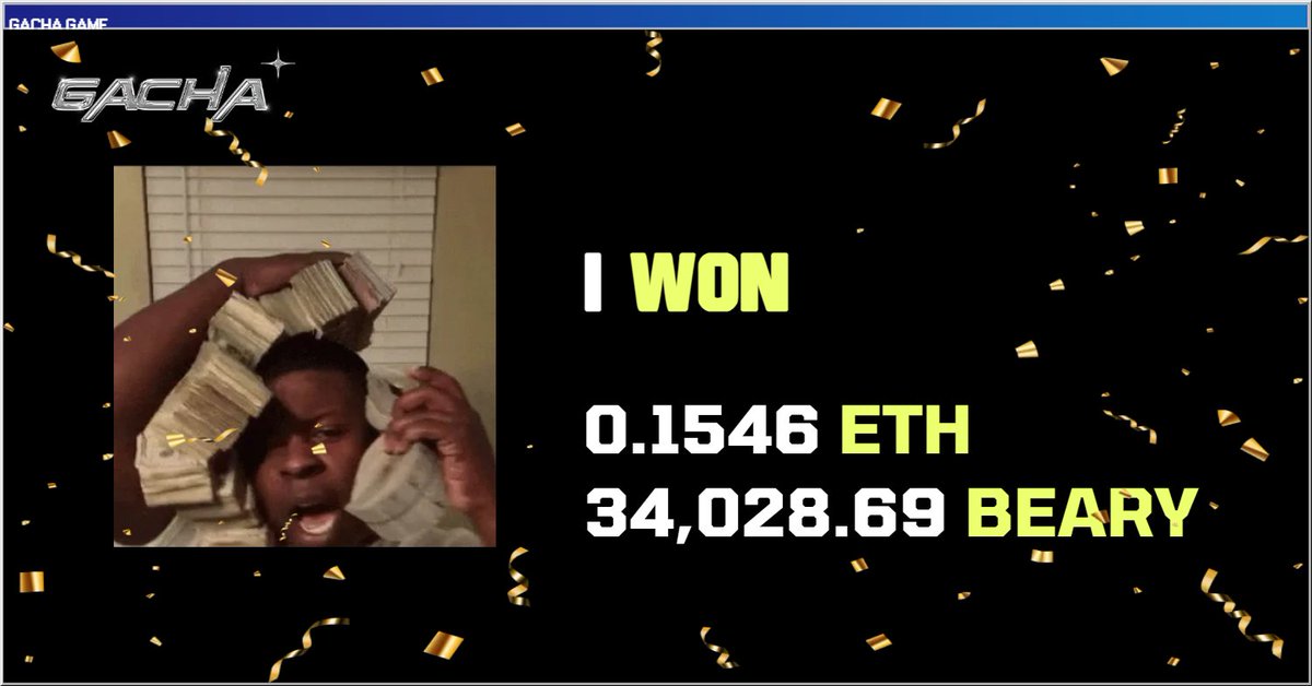 GeeGeeeDotCom's tweet photo. Holding a fat W from @gacha_game_ 💰✨

Your next bag is one scratch away. https://t.co/Ie88Rtvf8q