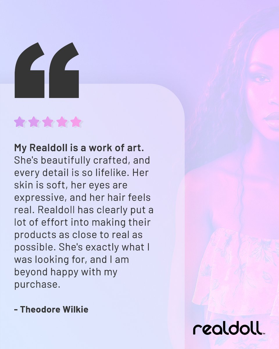 What sets #Realdoll apart is the blend of innovation, artistry, and #realism. Each of our products is handcrafted to perfection, delivering an experience you’ll never forget.

Check out our creations: asmbly.link/K6WUBMu

#SexualWellness #SexualHealth #Intimacy