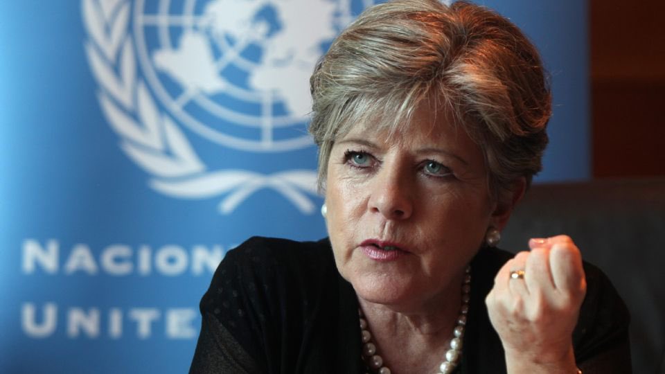 3/4 of Mexico’s female Foreign Ministers have also held senior positions at the <a href="/UN/">United Nations</a> 🇺🇳:

Rosario Green - Assistant Secretary-General for Political Affairs.

<a href="/PEspinosaC/">Patricia Espinosa C.</a> - <a href="/UNFCCC/">UN Climate Change</a> Executive Secretary.

<a href="/aliciabarcena/">Alicia Bárcena</a>  - <a href="/eclac_un/">ECLAC</a> Executive Secretary.

#WomenInDiplomacy