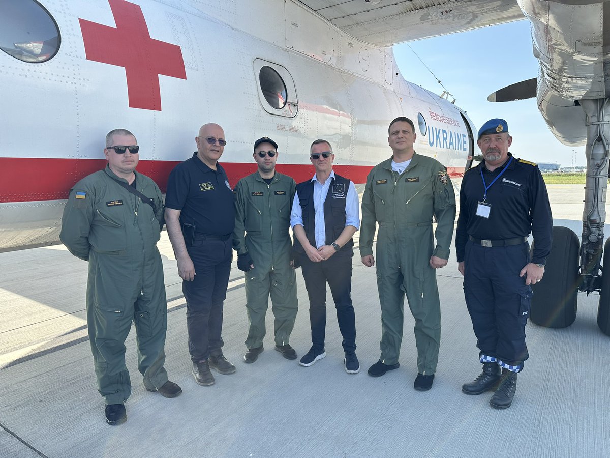 Hans Das (@hansdaseu) on Twitter photo Wonderful to see Ukraine’s medical evacuation team fully integrated in the disaster management exercise in Romania.
Thank you <a href="/SESU_UA/">DSNS.GOV.UA</a> for your commitment to contribute to European civil protection cooperation despite the very challenging situation at home. Wonderful to see Ukraine’s medical evacuation team fully integrated in the disaster management exercise in Romania.
Thank you <a href="/SESU_UA/">DSNS.GOV.UA</a> for your commitment to contribute to European civil protection cooperation despite the very challenging situation at home.
