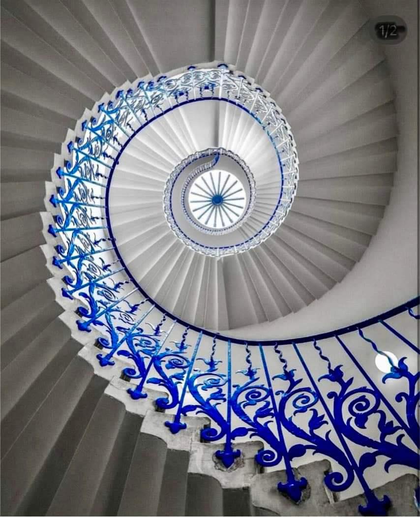 The Tulip Stairs of Queen's House, circa 1616–1635, Greenwich, London
