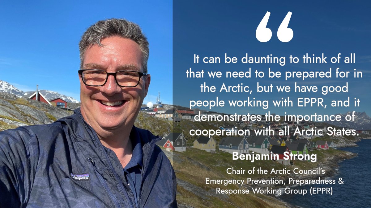 Arctic Council (@arcticcouncil) on Twitter photo Meet Benjamin Strong, the new Chair of <a href="/EPPR_Arctic/">Emergency Prevention, Preparedness and Response</a>! With a paramedic & Coast Guard background, Ben brings with him an expertise in Arctic #SAR & a passion for helping people. Learn about Ben, his ambitions for EPPR & key focus areas for the years ahead: arctic-council.org/news/all-hazar… Meet Benjamin Strong, the new Chair of <a href="/EPPR_Arctic/">Emergency Prevention, Preparedness and Response</a>! With a paramedic & Coast Guard background, Ben brings with him an expertise in Arctic #SAR & a passion for helping people. Learn about Ben, his ambitions for EPPR & key focus areas for the years ahead: arctic-council.org/news/all-hazar…
