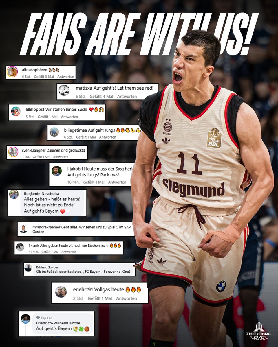 FCBBasketball's tweet photo. ❤️🤍 #WeBallTOGETHER! 

#FCBB #LetThemSeeRed #TheFinalLevel | Foto: Adler https://t.co/k3vQsx2G8u