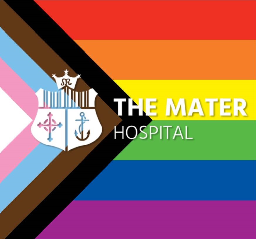 Happy Pride month from the Mater Hospital. #OurMaterTeam is celebrating Pride throughout the month of June.