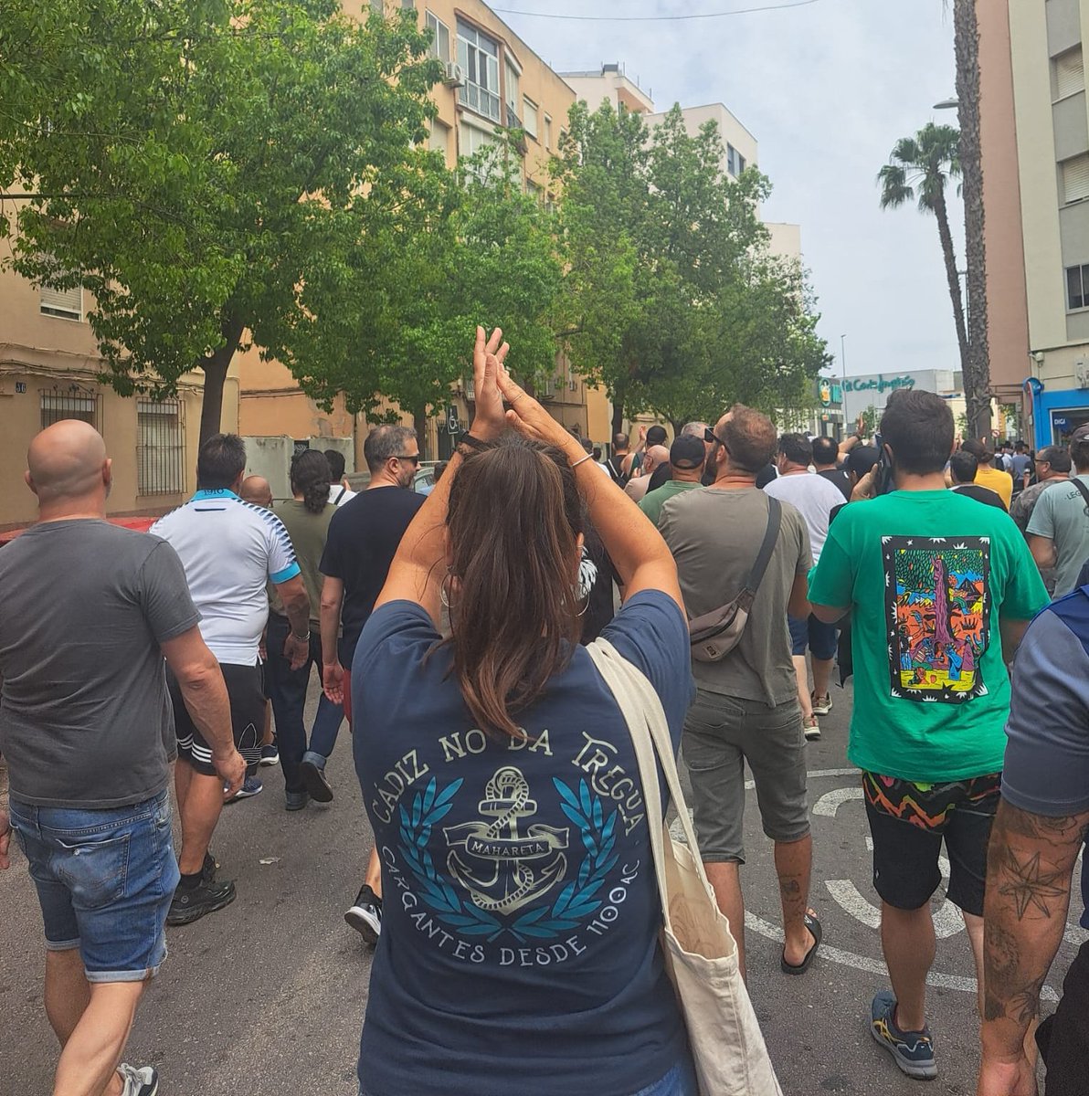 Ahí hemos estado hoy y ahí estaremos mañana ✊🏻
No hay tregua en la lucha por un convenio JUSTO para el Metal de Cádiz