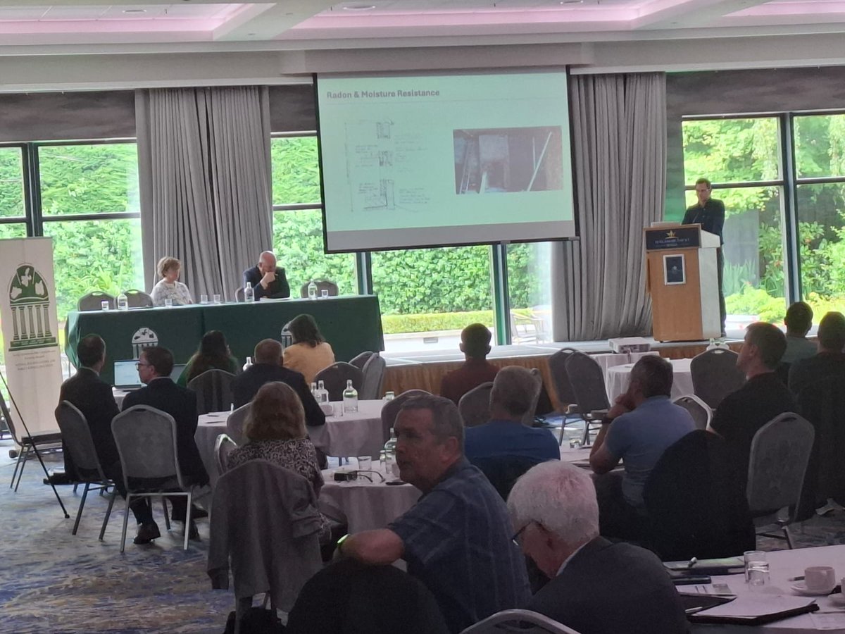 NBCOIreland's tweet image. Shane Fenton, Wain Morehead Architects Ltd - presentation on Compliance issues discovered during building investigation. 🎙️