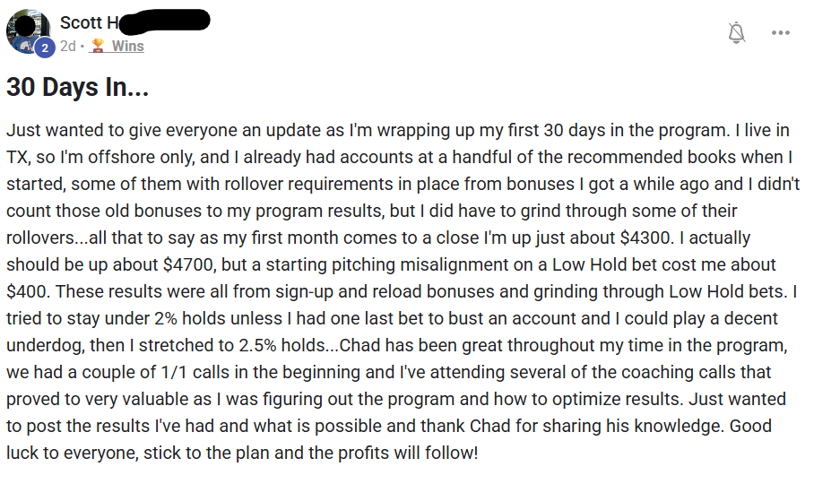 30 days in Scott made just over 4k. Offshore only sportsbooks are possible, THANKS to the power of <a href="/OddsJam/">OddsJam.com</a>. To learn more, check out my Skool Community or DM me.

skool.com/elite-edge-pro…