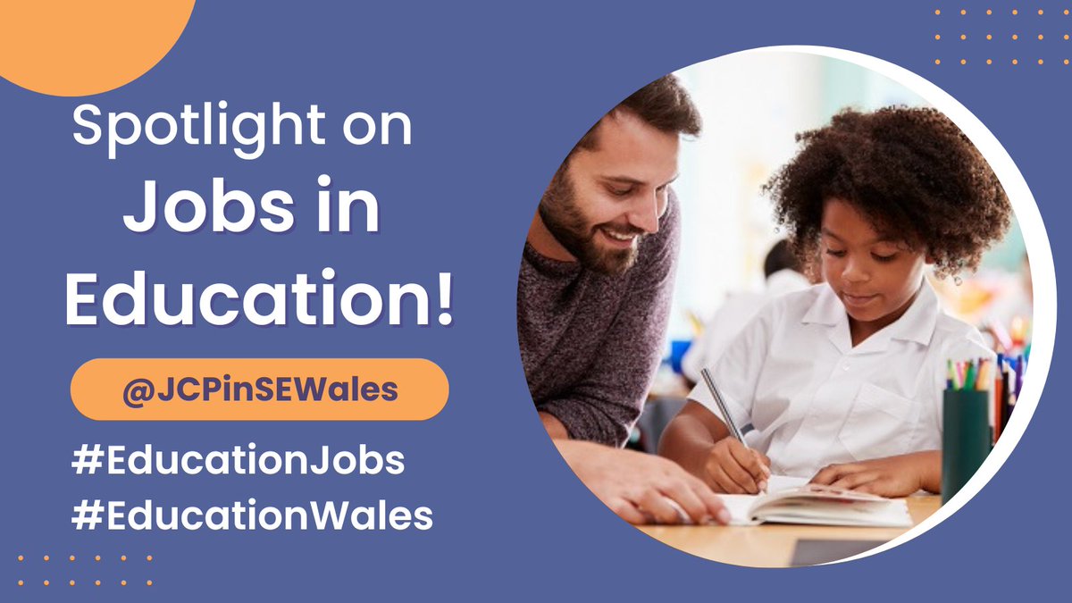 JCPinSEWales's tweet image. Join us tomorrow at 1pm for the Spotlight Hour for Jobs in #Education

Find local jobs in Education from teaching through to maintenance and admin.

Get careers advice and support with your search.

#EducationJobs  #GetIntoTeaching
#TeachingJobs  #SEWalesJobs