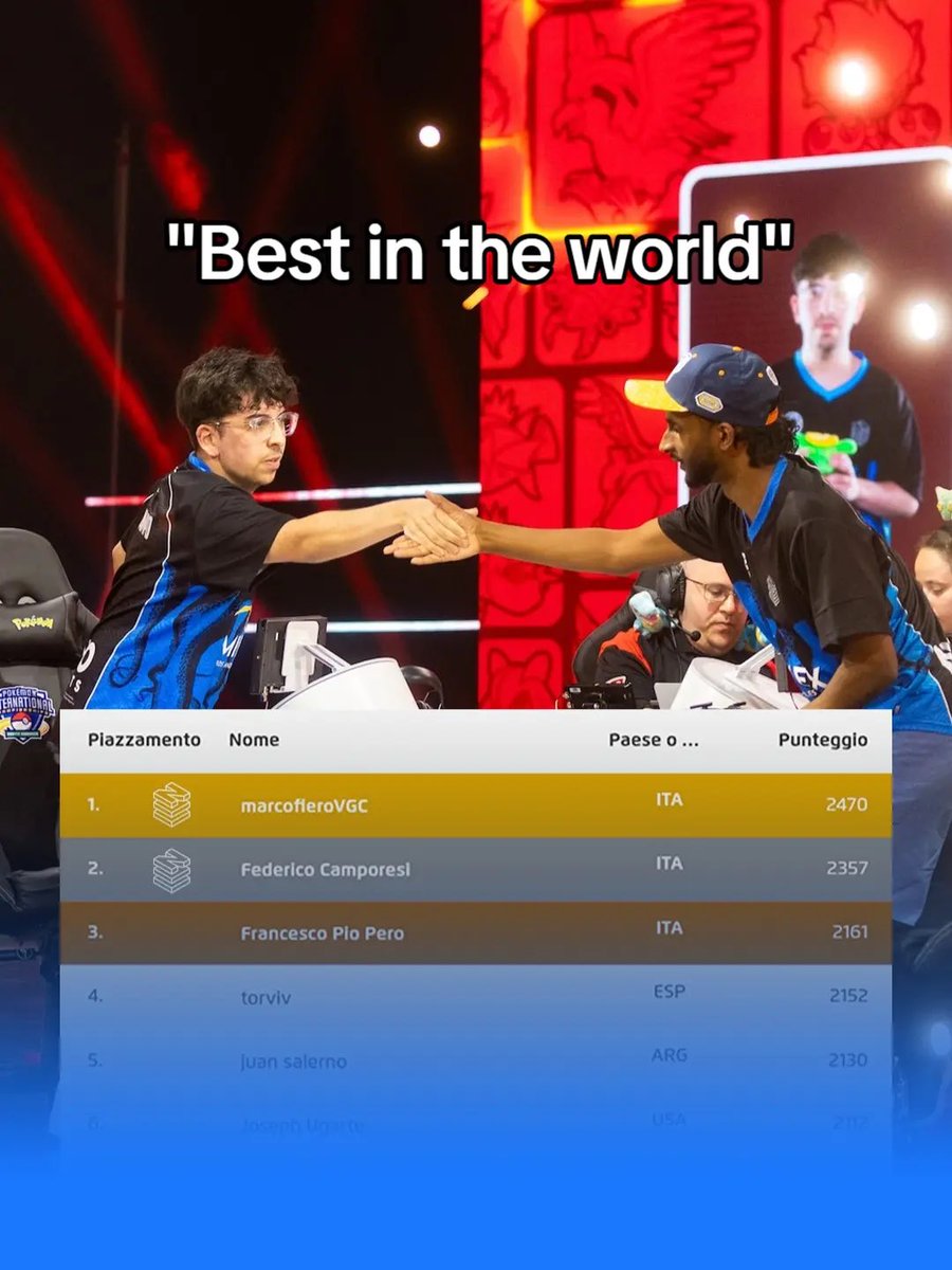 Best friends and best in the world 🌍

<a href="/IlServerVGC/">Il Server</a> 
#NOVOEsports #BleedBlue