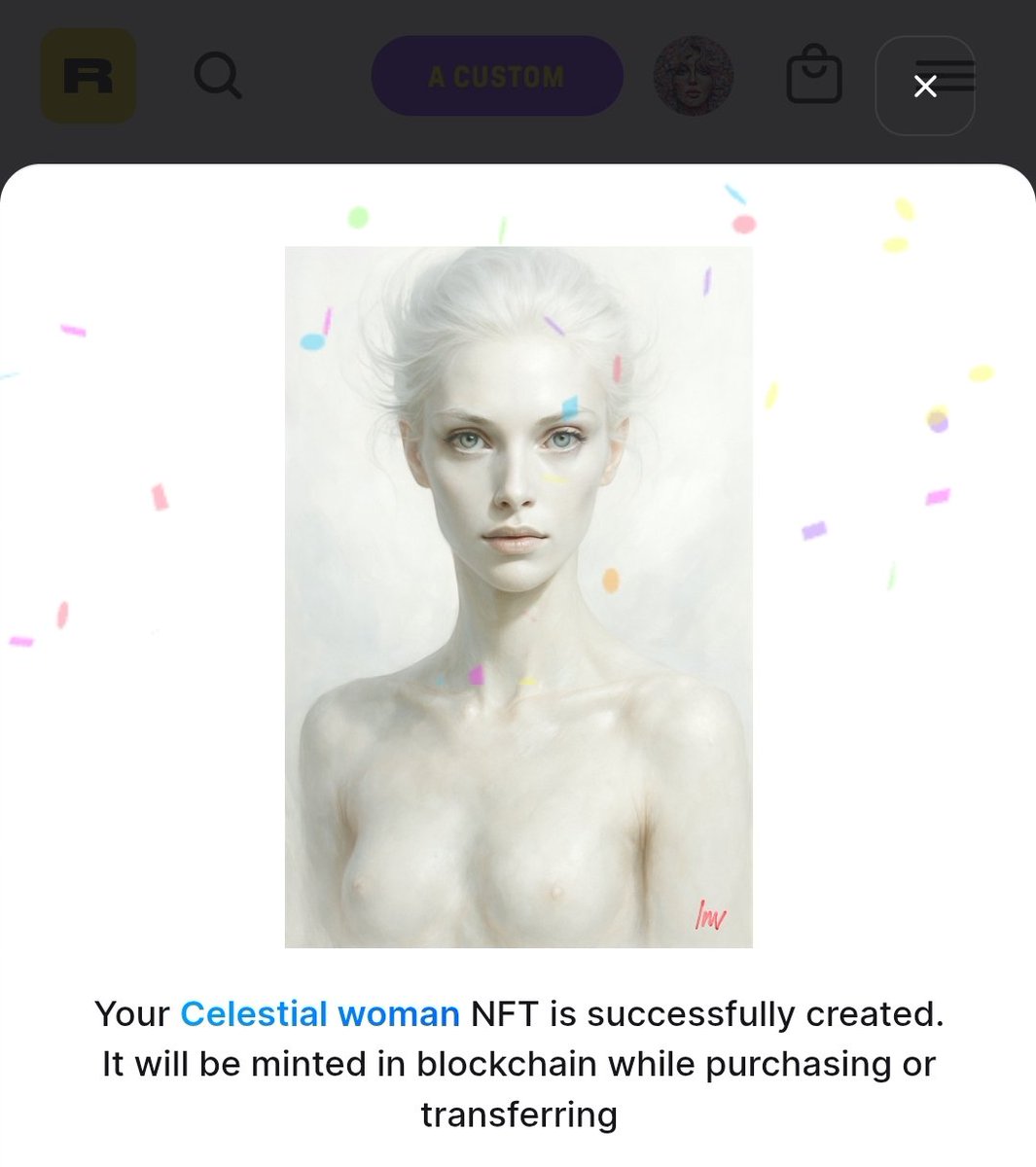 Eh06285513's tweet photo. Celestial woman
"She emerged from stardust — silent, divine, untouchable."
https://t.co/qAUP8t094V

#CelestialMuse #NFTForSale #1of1Art #HyperrealismNFT  
#MysticBeauty #DigitalDivine #Web3Collectors  
#SuperRare #InvSignature #NFTArtworks https://t.co/V5Ts3OUgkS