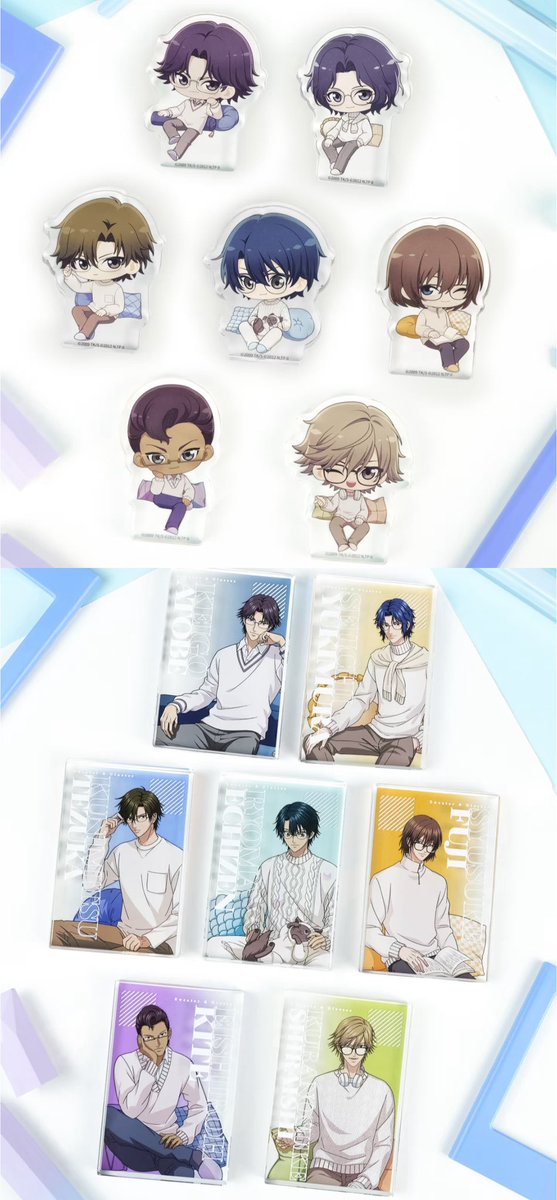 一部商品実物画像解禁】 🎾 新テニスの王子様 × 酷漫客 Chara Tomo