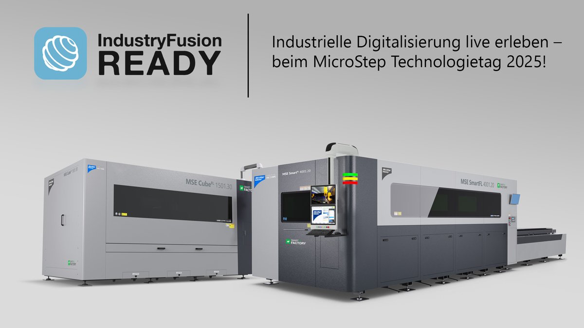 🔗 Industrielle Digitalisierung live erleben – beim MicroStep Technologietag 2025!Entdecken Sie neue Geschäftsmodelle, Innovationen und Lösungen für die Produktion von morgen. 27. Juni 2025 I Bad Wörishofen, Bayern 👉 Jetzt anmelden: microstep.com/technologietag…