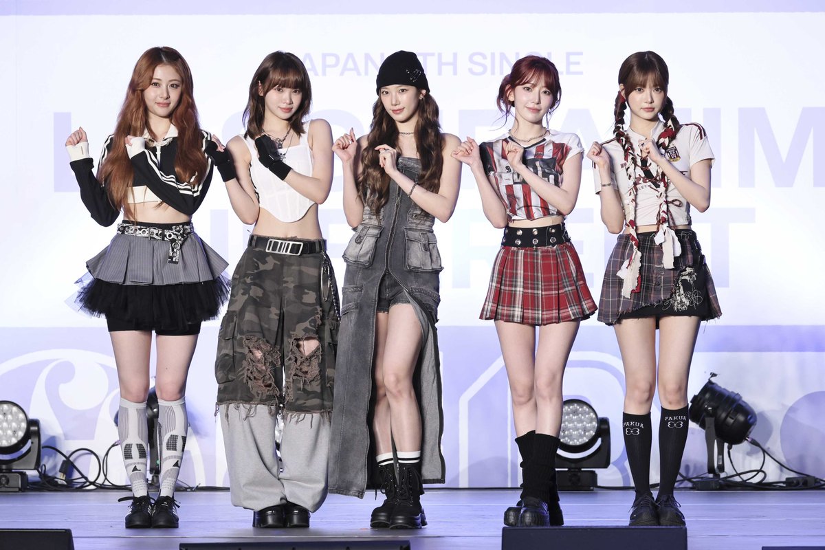超人気グループLE SSERAFIMが 日本4thシングル「DIFFERENT」 発売記念