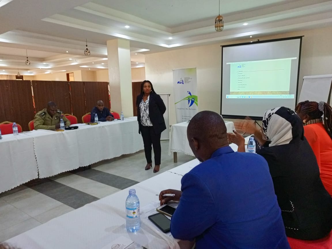 ✍️Today our team held a training with protection service providers in Masaka City. Participants who also included state actors were trained in:
1. The working environment of #HRDs context, risks and threats.
2. Protection mechanisms/services available for #HRDs
3. The role of