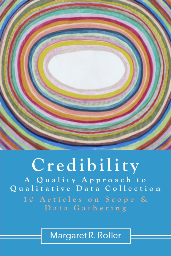 MargaretRoller's tweet image. &quot;Credibility: A Quality Approach to #Qualitative Data Collection&quot; - A compilation of 10 articles that speak directly to the #TQF Credibility component, e.g., articles on sample design, participant cooperation, rapport building, &amp;amp; question design bit.ly/QRCred