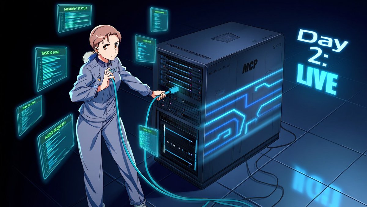 codanyks's tweet image. We just dropped Day 2 of the #MCP series: how to build a real MCP server in #TypeScript.
Memory. Identity. Goals. Tools. All in one response.
codanyks.hashnode.dev/build-mcp-serv…
#Codanyks #NewDrop #AI #Trending #ArtificialIntelligence #machinelearning #programming #EmergingTech #JS #Nodejs