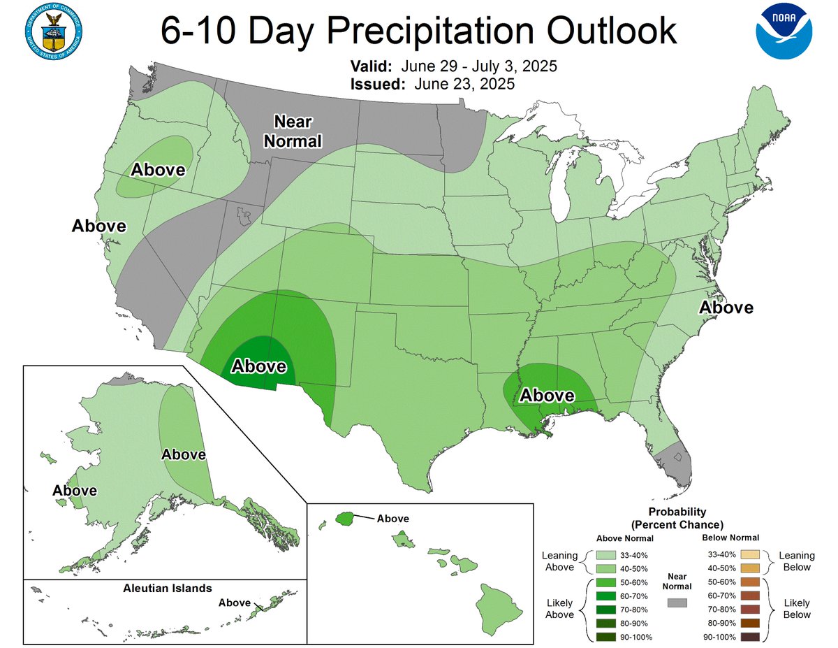 Could it be? There are early indications that we may see a push of monsoon come late next week into early July. This would be HUGE for the southern Utah fires!