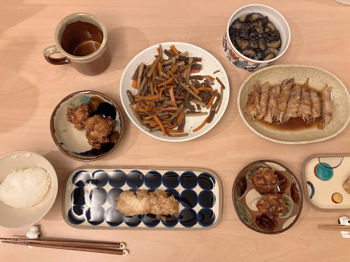 _mn327's tweet image. 最近のおうちごはん🍚🥢