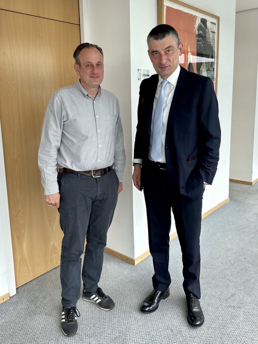 Giorgi Gakharia (@gakhariagiorgi) on Twitter photo Met with Philipp Fink of <a href="/spdde/">SPD Parteivorstand 🇪🇺</a> to discuss deepening European social democratic solidarity with Georgia and the Georgian people’s struggle for its Democratic and European future. We focused on strengthening For Georgia’s cooperation with <a href="/spdde/">SPD Parteivorstand 🇪🇺</a> and advancing our path toward Met with Philipp Fink of <a href="/spdde/">SPD Parteivorstand 🇪🇺</a> to discuss deepening European social democratic solidarity with Georgia and the Georgian people’s struggle for its Democratic and European future. We focused on strengthening For Georgia’s cooperation with <a href="/spdde/">SPD Parteivorstand 🇪🇺</a> and advancing our path toward