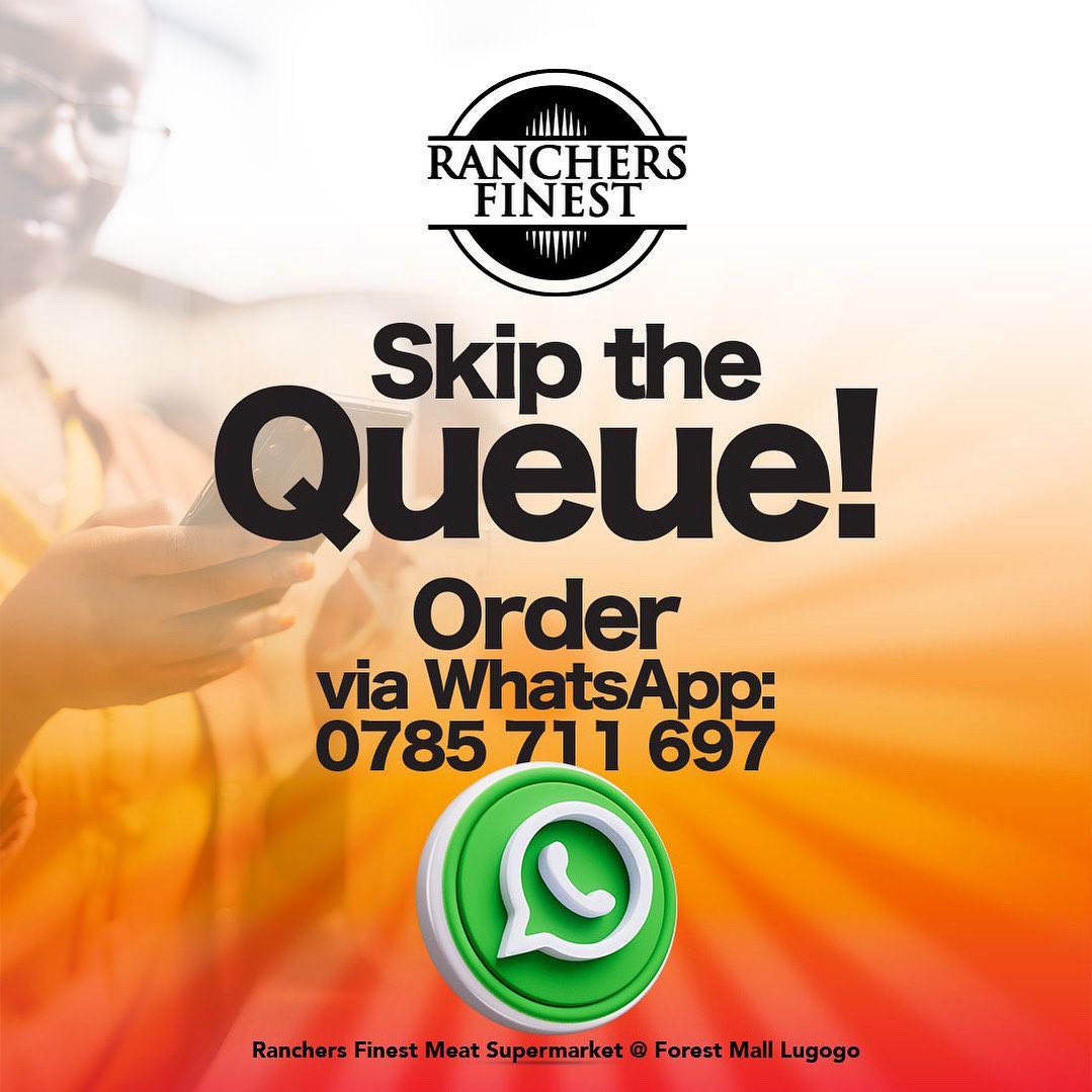 Order from the Meat Supermarket on WhatsApp and get the best meat deals straight to your doorstep!

📍Forest Mall Lugogo
💬: 0785711697
🌍ranchersfinest.net

#RanchersFinest trending #ofumbyenyo #meatsupermarket ugandan