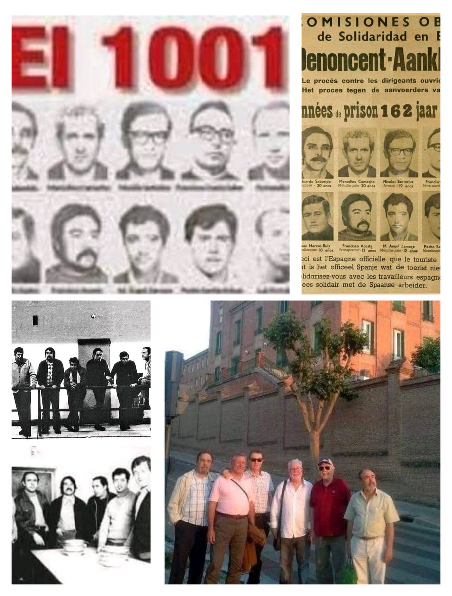 NO AL OLVIDO
Hoy 24 de junio, de hace 53 años, (24 de junio de 1972), con la detención de la dirección de CCOO, comienza la historia del Proceso 1001. Esto es lo que escribí en su día sobre ello: 
ronteky.blogspot.com/2022/06/proces…