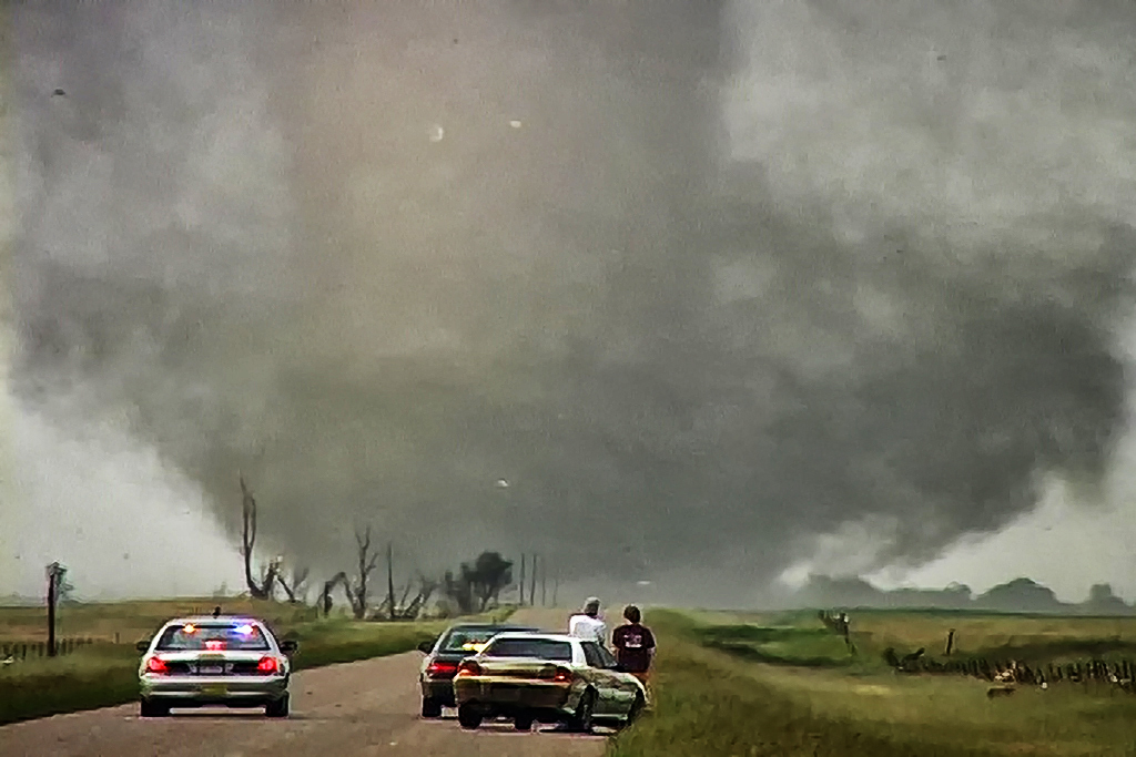 Manchester, SD. June 24, 2003. If you were there, you were witness to one of the most violent tornadoes. It completely destroyed the small South Dakota town. It also landed Tim Samaras in the Guinness Book of World Records for recording the largest pressure drop using his probes.