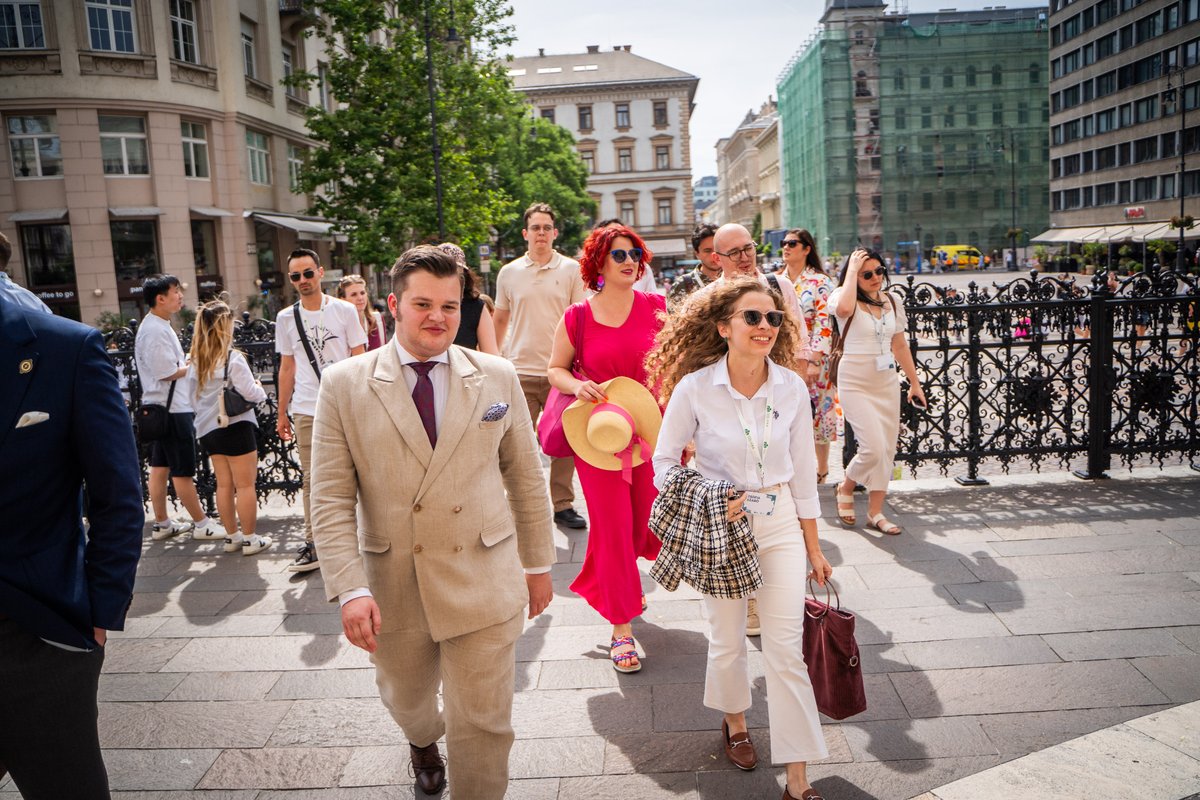 Centraleuropea's tweet image. 🎓 The 4th Open Day at Central European Academy was a great success!
On June 23, 2025, we were delighted to welcome participants interested in our Junior Program to our fourth Open Day. 🌍✨

#CentralEuropeanAcademy #OpenDay #JuniorProgram #Admissions #BudapestVibe