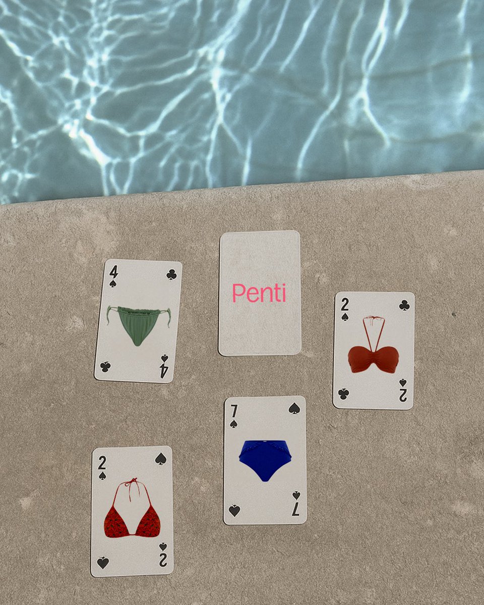 Oyunu değiştiren bikini: Penti.​
Yaz stilinde as kart sensin! ♠️♥️♦️♣️