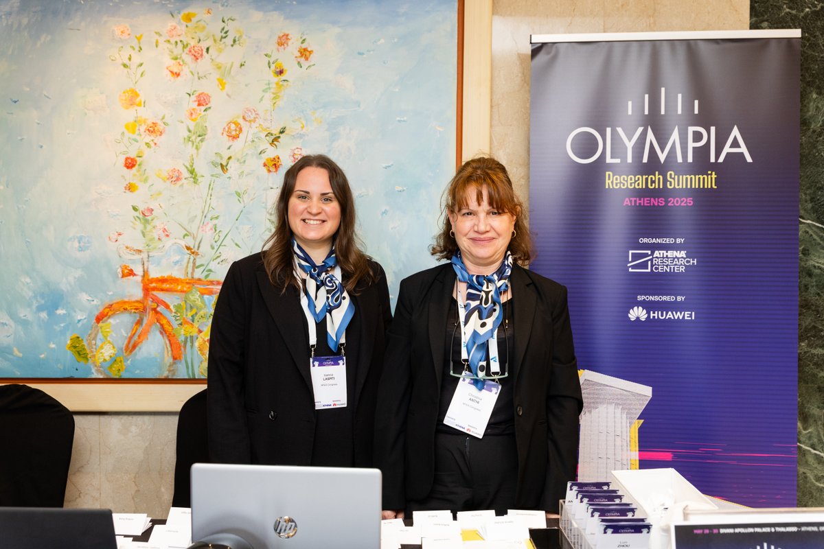 Our team is proud to have supported the Olympia Research Summit 2025, a global gathering of top minds in AI, Data, and Machine Learning, held in Athens, Greece from May 29–30, 2025, organized by <a href="/athenaRICinfo/">Athena RC</a> and sponsored by <a href="/Huawei/">Huawei</a> .
#OlympiaResearchSummit